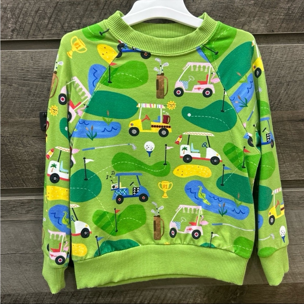 Little Sleepies Fairway Fun Crewneck